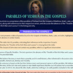 The Parables of Yeshua Messiah (Jesus Christ) in The New Testament – 3